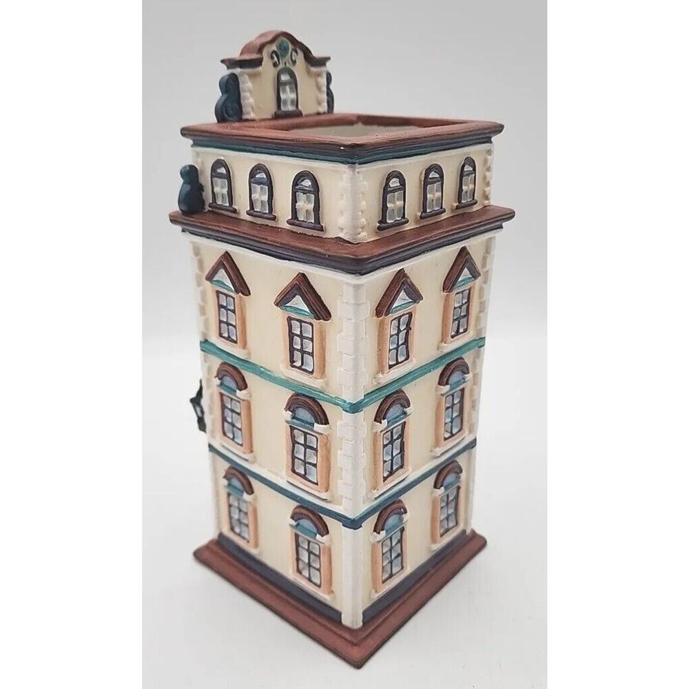 PartyLite P8274 Cafe Prague Tealight Candle Holder Hand Painted in Box P8A/P8274 - Picture 4 of 7